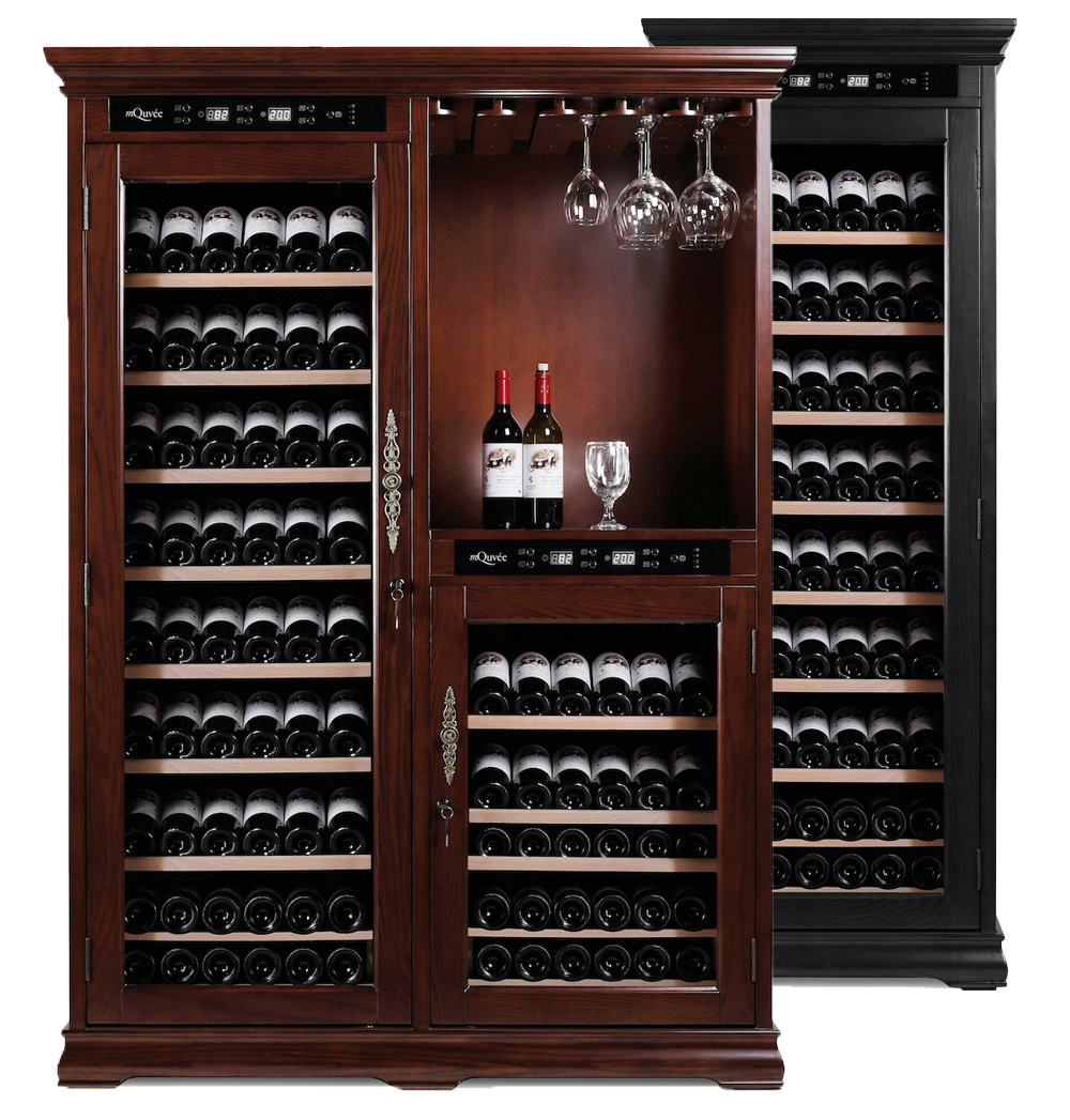 Mquvee Com European Made Wine Cabinets From Mquvée Unique With Adjule Humidity Detail Cataloguing Sheet And Stylish Black Design